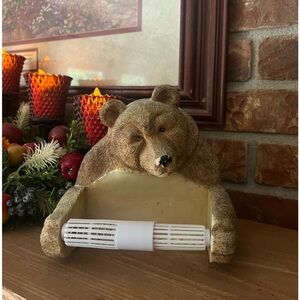 ❤️Vintage Large Grizzly Bear Rustic Smokey Mountains 
Cabin Decor‼️FINAL SALE